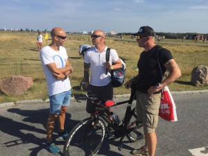 Bike check in, min er længst ;-)