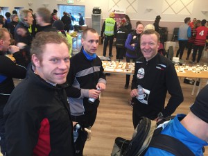Martin Brønning i PR 10 sek efter Brian Eriksen. Og Mogens J med den store motor !!!