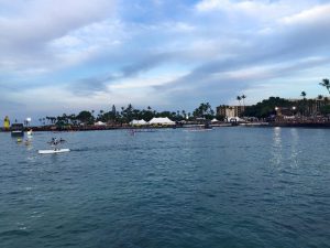 Stillehavet før start, Hawaii IM 2016